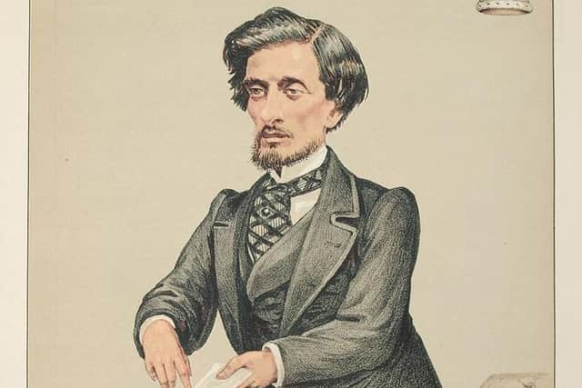 The1st Marquess of Dufferin and Ava as illustrated in Vanity Fair, 1870. Born in 1826, he had an extraordinary diplomatic career around the world