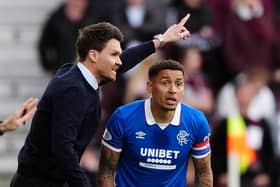Rangers manager Danny Rohl (left) and James Tavernier. (Photo by Andrew Milligan/PA Wire)