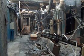 Sperrin Metal in Draperstown was devastated in a fire nearly 20 years ago