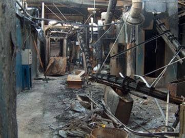 Sperrin Metal in Draperstown was devastated in a fire nearly 20 years ago