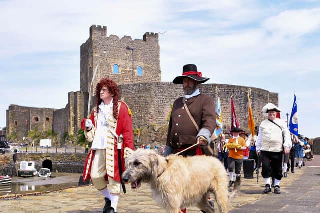The 333th anniversary of the Royal Landing in 2023 in Carrickfergus (Andrew McCarroll / Pacemaker Press)