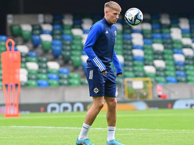 Callum Marshall has recalled to Northern Ireland's senior squad. PIC: Colm Lenaghan/Pacemaker