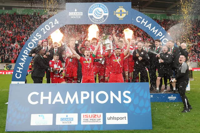 Irish Cup fifth-round draw: Cliftonville to begin defence at home to ...