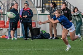 Queen's Rachael McIlroy helped her side win the Junior Cup at Kingspan Stadium last season and also represented Ulster for the first time.