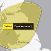 A yellow weather warning has been issued