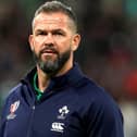 Ireland head coach Andy Farrell is expected to be named British and Irish Lions head coach for the 2025 tour to Australia on Thursday. PIC: Gareth Fuller/PA Wire.