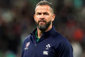 Ireland head coach Andy Farrell is expected to be named British and Irish Lions head coach for the 2025 tour to Australia on Thursday. PIC: Gareth Fuller/PA Wire.