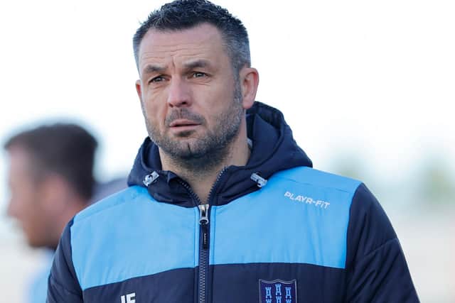 Ballymena United confirmed the departure of Jim Ervin as boss in a weekend statement. (Photo by Alan Weir/Pacemaker)
