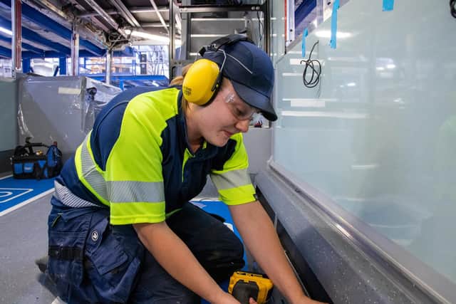 As part of the jobs growth, Wrightbus is currently recruiting 80 apprentices to add to the 50 it already employs