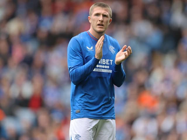 Rangers midfielder John Lundstram, who has revealed he "would love to stay" at Rangers as he enters the final months of his contract at Ibrox