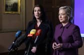 Michelle O'Neill and Emma Little-Pengelly's office has sought to reassure the public on fuel supply. Photo: Liam McBurney/PA Wire