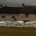 Mattresses at the Craigyhill site in Larne.