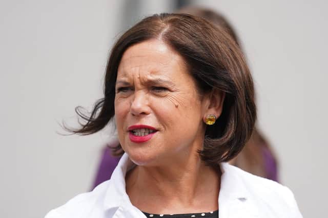Sinn Fein president Mary Lou McDonald has claimed there is ‘no comparison’ between IRA criminal activity and that of Dublin’s crime gangs