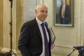 Ulster Unionist Party leader Jon Burrows is open to removing a one party veto.