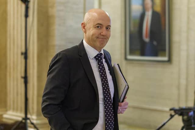 Ulster Unionist Party leader Jon Burrows is open to removing a one party veto.