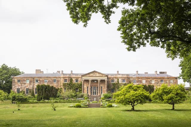 Hillsborough Castle - The South Terrace, looking north from the lawn