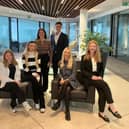 Applications for Pinsent Masons’ First Year Law Insight Week are opening on January 15 and those who are successful can look forward to a paid placement at the law firm’s Belfast offices. Pictured are some of the local employees