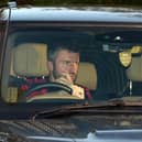 Manchester United manager Michael Carrick arriving at Carrington Training Centre on Tuesday morning. (Photo by Annabel Lee-Ellis/Press Association)
