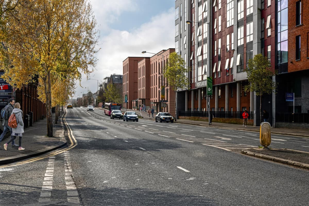 Plans submitted for over 100 new Belfast city centre social homes
