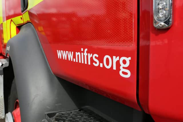 Northern Ireland Fire and Rescue Service attended and the scene