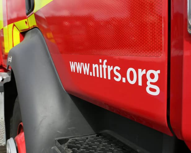 Northern Ireland Fire and Rescue Service attended and the scene