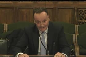 NI Victims Commissioner Ian Jeffers at the NI Affairs Committee - Parliament TV