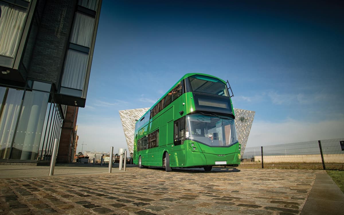 Plans announced for state-of-the-art green hydrogen project at Wrightbus Ballymena