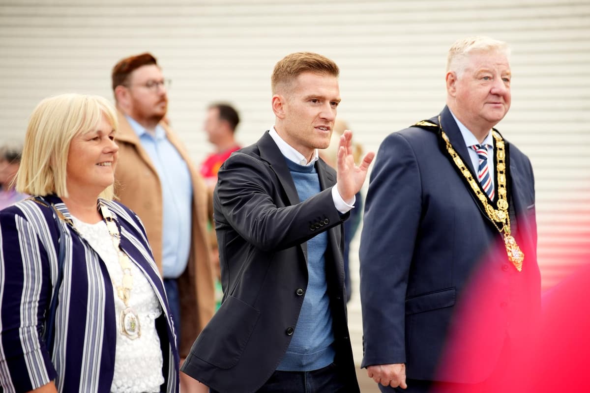 GALLERY: Best photos from 2023 SuperCupNI parade in Coleraine as Northern Ireland legend Steven Davis launches event