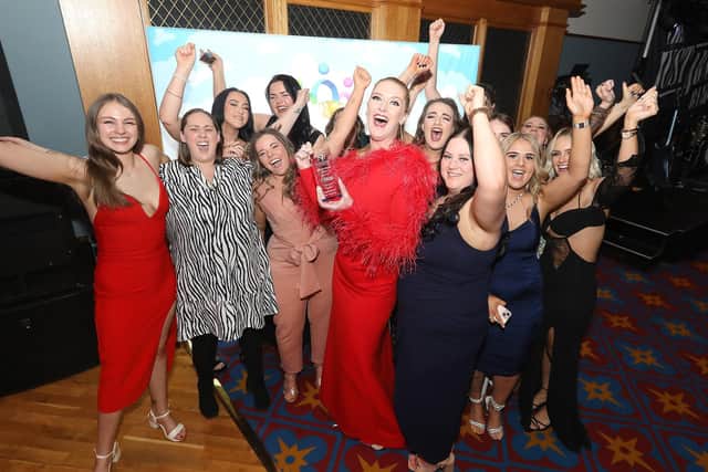 Staff celebrate after Puddleducks, a Belfast city centre day nursery provider, scoops coveted prize of ‘Day Care Nursery of the Year’