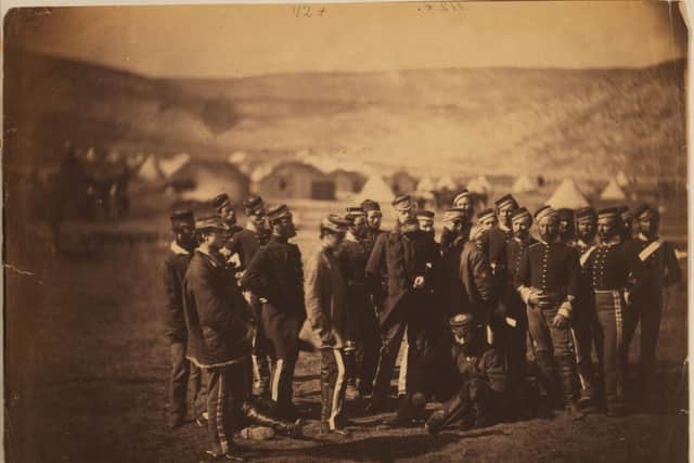 Some survivors of the 'Charge'. Photograph by Roger Fenton