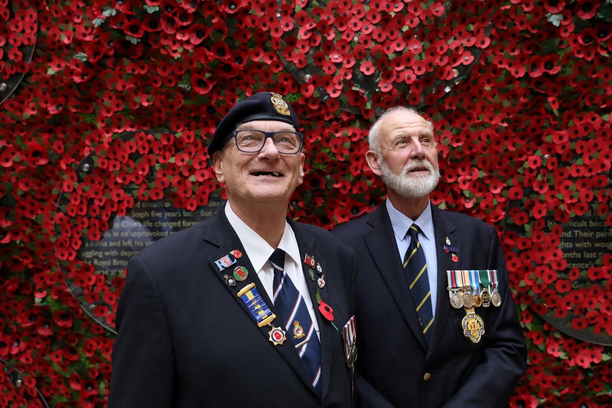 Annual Poppy Appeal is launched across the UK to help our forcers&#8217; veterans