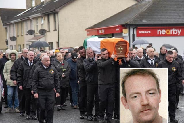 Sinn Fein refuses to clarify why IRA member Pearse McAuley was 'not a republican' and doesn't deserve a tricolour