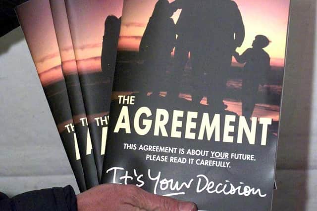 Copies of the Belfast (Good Friday) Agreement