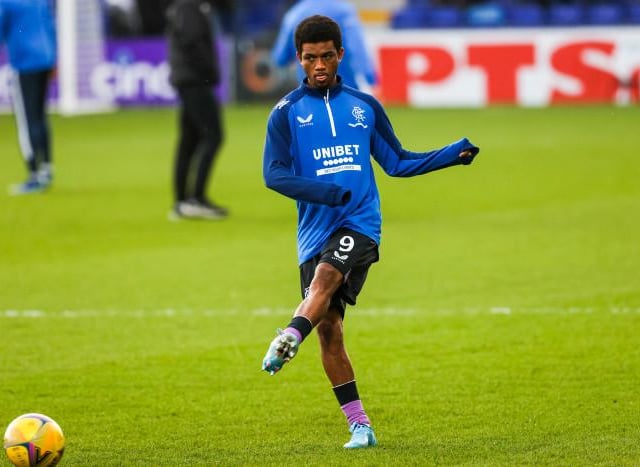 Loan signing from Manchester United scored minutes into his debut for Rangers. (Photo by Craig Williamson / SNS Group)