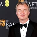 Christopher Nolan after winning the Best Director and Best Film awards for 'Oppenheimer' during the Bafta Film Awards 2024, at the Royal Festival Hall, Southbank Centre, London