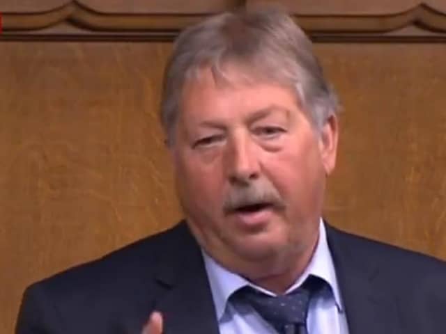 DUP MP Sammy Wilson welcomed Dublin's £1.7m donation for NI students to study abroad - but questioned the motives behind it.