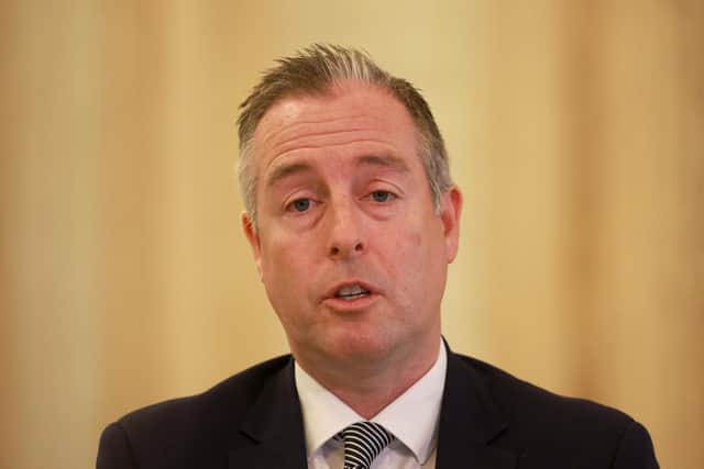 Over 150 schools in Northern Ireland received bomb threats which are not being treated as viable, Stormont education minister Paul Givan has said.