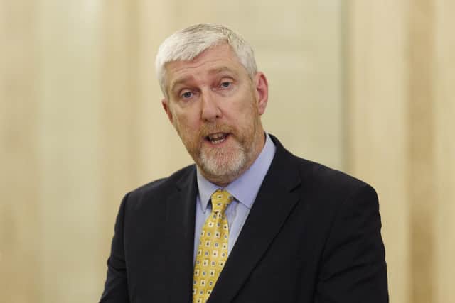 Finance minister John O’Dowd was commenting on the potential implications of chancellor John Healey’s first Budget