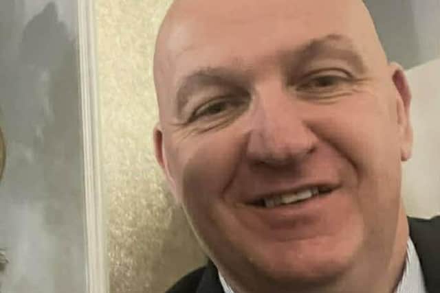 Eddie after he had lost 5 stone