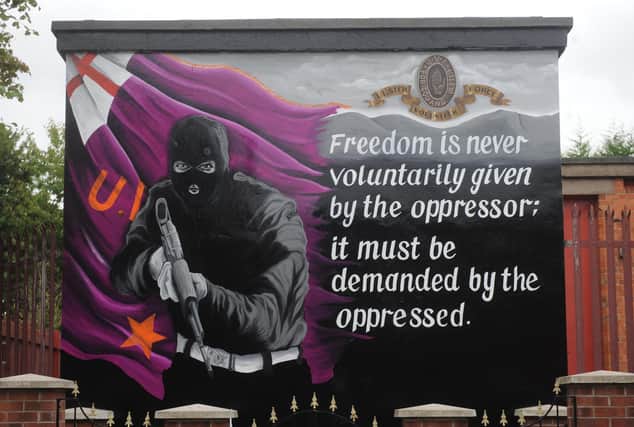 A businessman was targeted by the East Belfast UVF, the High Court heard