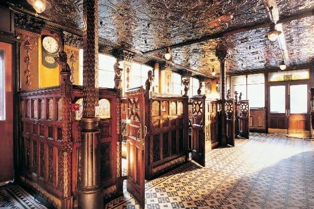 One of Belfast’s most iconic pubs is currently undergoing a ‘facelift’ with teams of specialist tradespeople working to ensure the famous Victorian interiors continue to welcome thirsty visitors for years to come