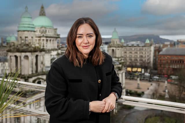 Newly appointed Bank of Ireland UK chief executive Gail Goldie took the opportunity to hear from customers and colleagues on her first visit to Bank of Ireland UK’s Belfast headquarters during her first week in role