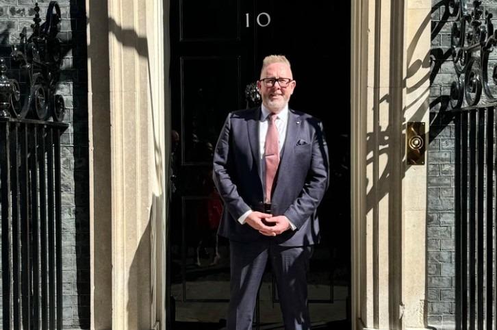 ubloquity CEO, Kieran Kelly, joins export champions at 10 Downing Street in 2024
