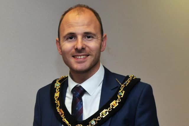 Former Lord Mayor of Armagh City, Banbridge and Craigavon, Councillor Darryn Causby has resigned as a DUP councillor