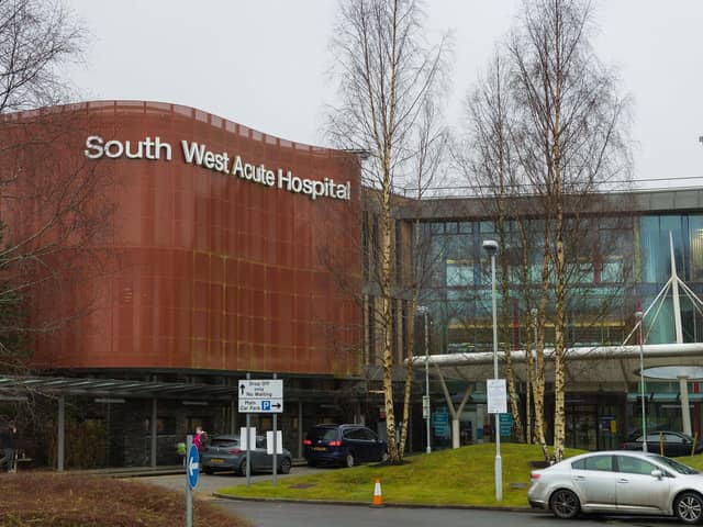 The Emergency Department at South West Acute Hospital, Enniskillen.