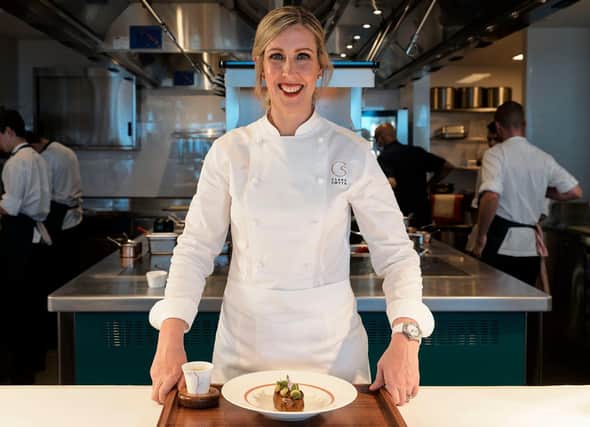 Chef Clare Smyth pictured at Oncore in Sydney, the world’s number four restaurant