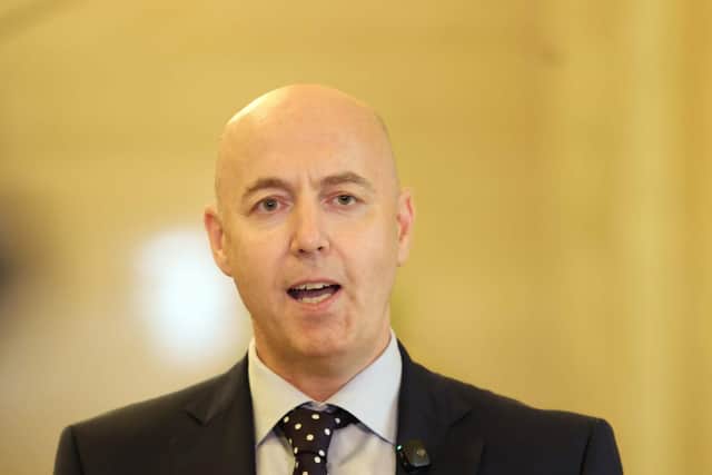 UUP leader Jon Burrows.