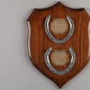 A shoe worn by Sherga rin the 1981 Derby (Lot 202), valued at £5,000 - £10,000.