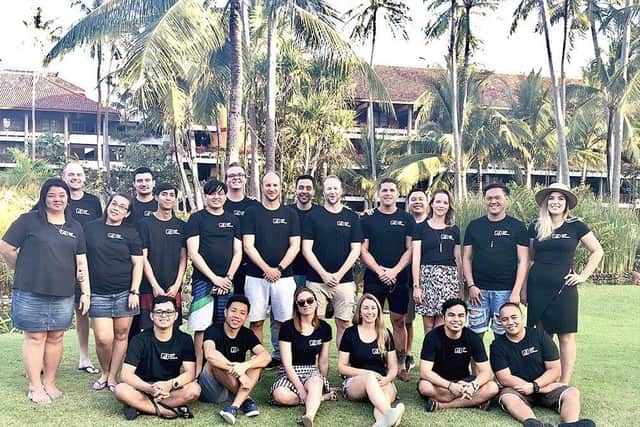 Credit Card Compare team retreat in Bali.