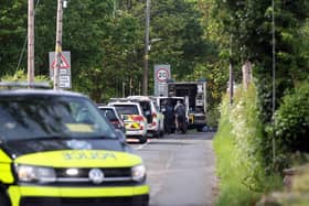 A security alert is continuing at playing fields in Castlereagh, on the outskirts of east Belfast.